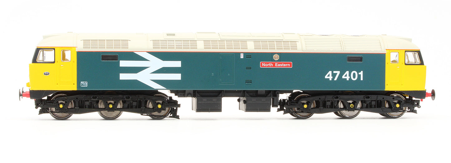 Pre-Owned BR Large Logo Blue Class 47401 'North Eastern' Diesel Locomotive