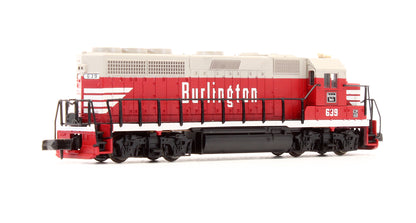 Pre-Owned 48521 GP40 Diesel Locomotive Burlington - Road #639