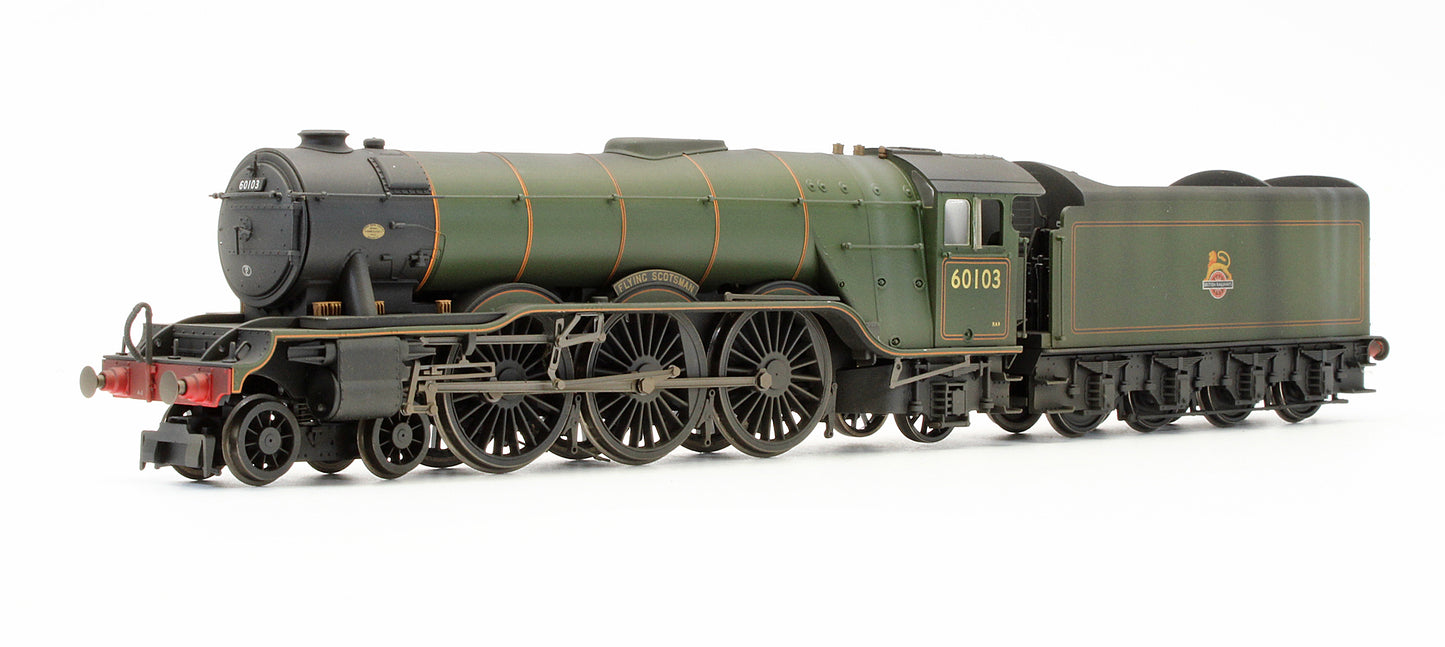 Pre-Owned Class A3 4-6-2 60103 'Flying Scotsman' BR with Steam Generator (Diecast footplate and flickering firebox) Steam Locomotive - DCC Sound & Smoke - Custom Weathered