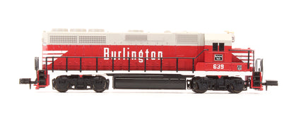 Pre-Owned 48521 GP40 Diesel Locomotive Burlington - Road #639