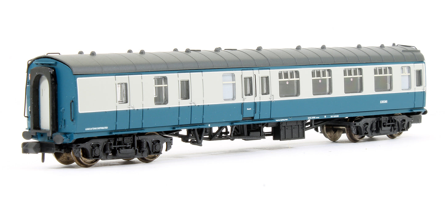 Pre-Owned MK1 BSK Brake Second Corridor Coach BR Blue & Grey E35361