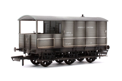 Toad Brake Van BR 6 Wheel Bordesley Junction - Weathered