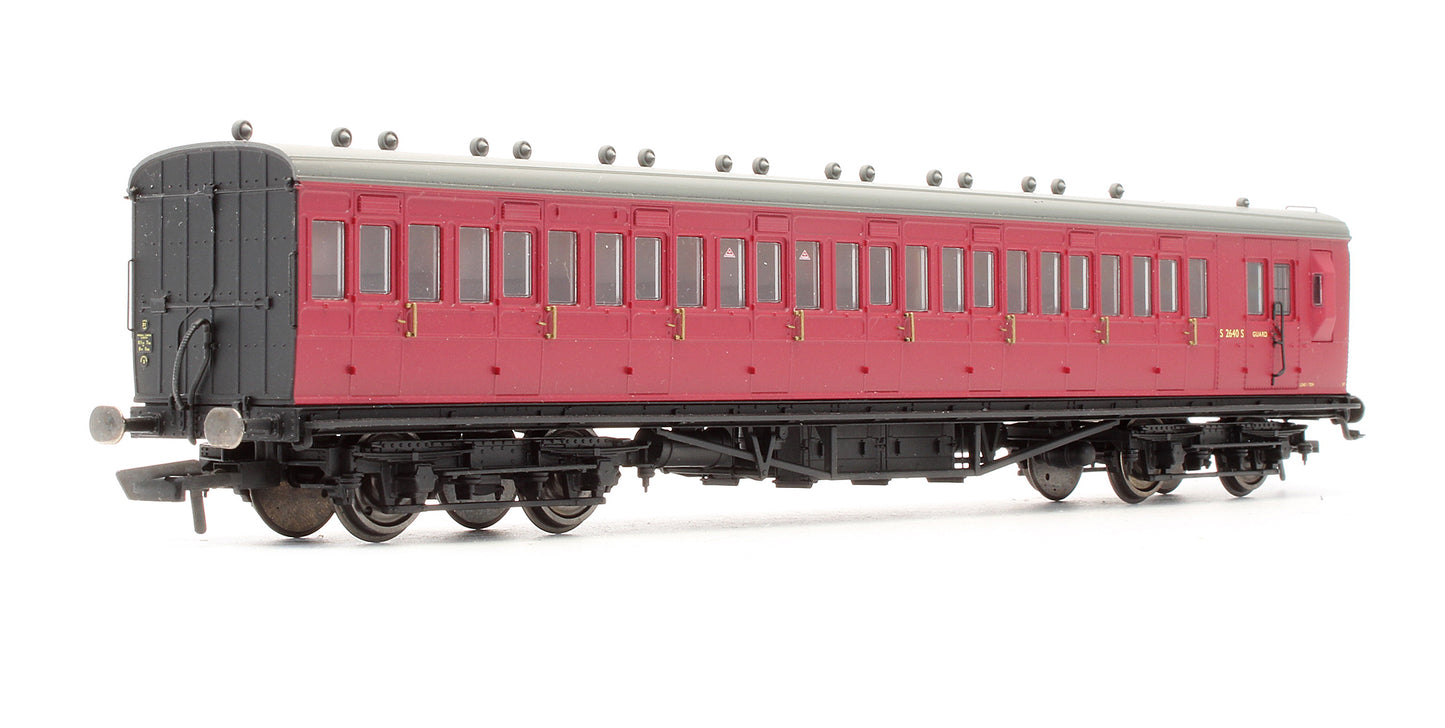 Pre-Owned BR Ex-LSWR Non-Corridor Brake 3rd (Diag 99) Coach 'S 2640 S' Set 46