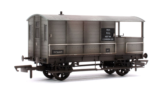 Toad Brake Van BR Toad 4 Wheel Bala 56449 - Weathererd