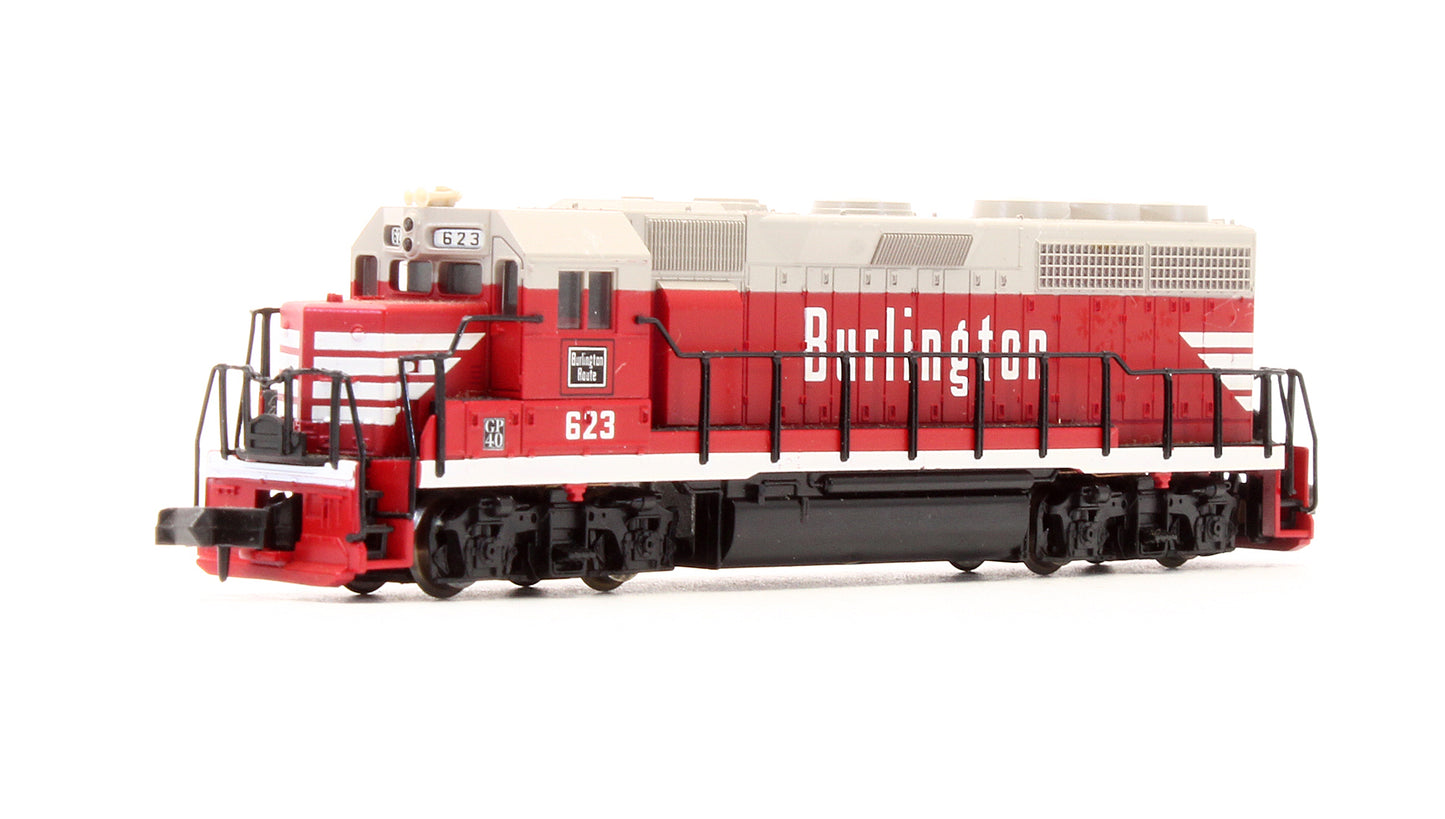 Pre-Owned 48520 GP40 Diesel Locomotive Burlington - Road #623