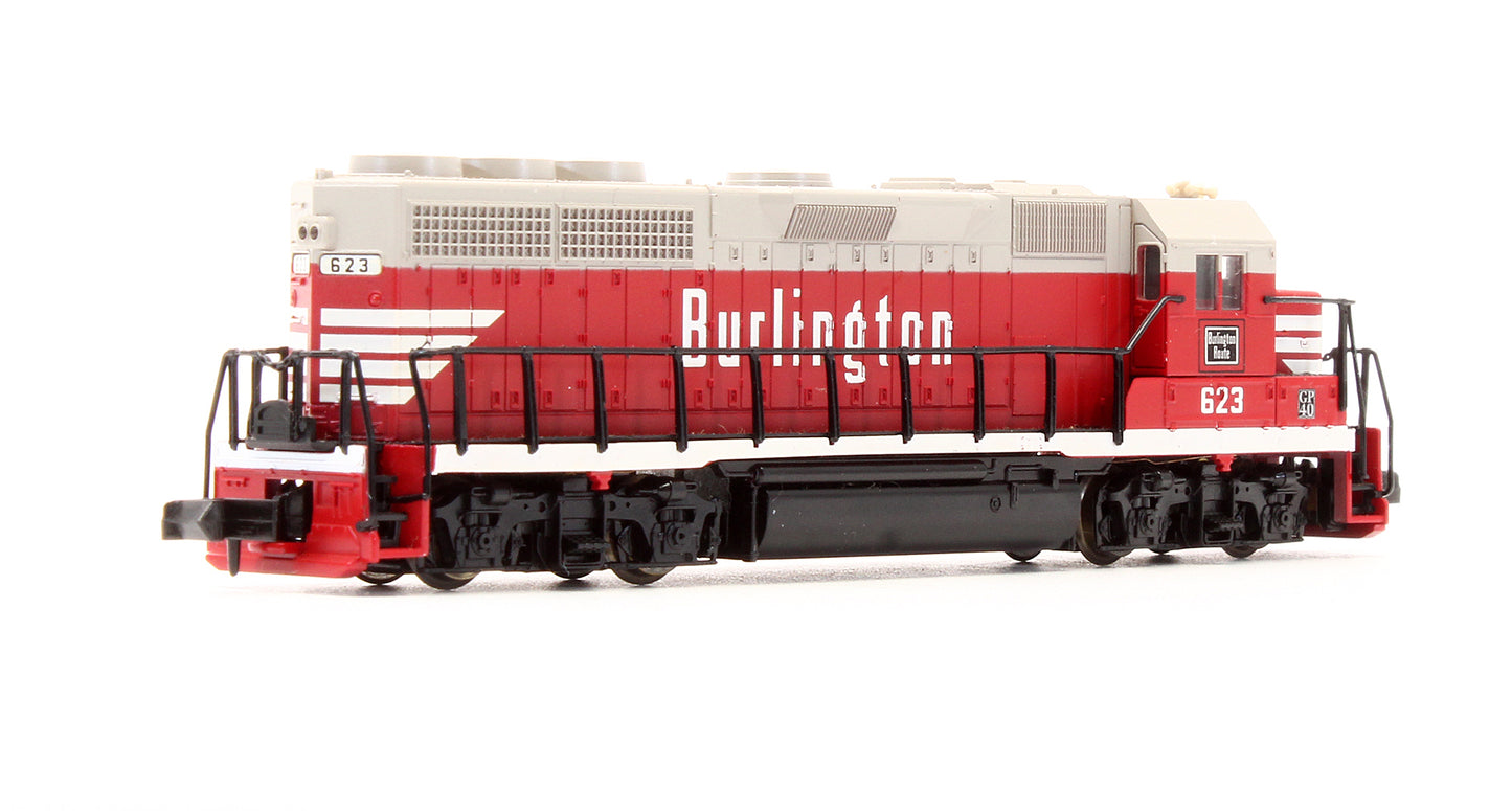 Pre-Owned 48520 GP40 Diesel Locomotive Burlington - Road #623