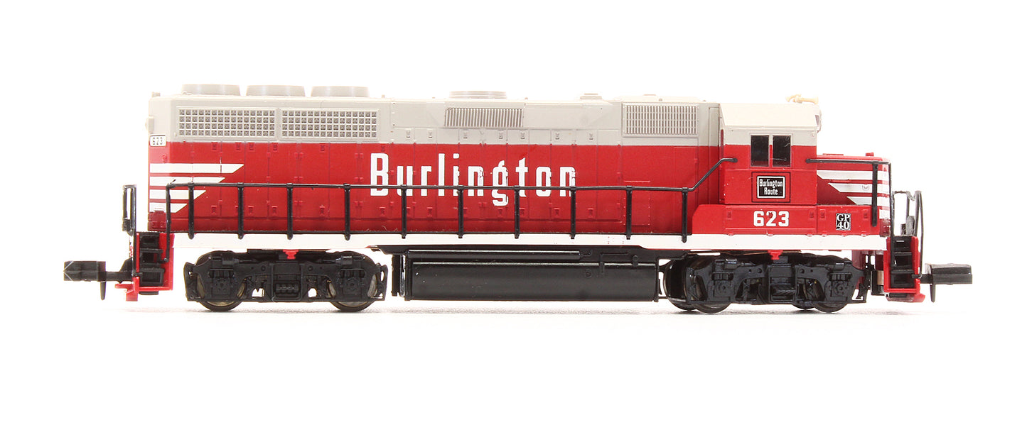 Pre-Owned 48520 GP40 Diesel Locomotive Burlington - Road #623