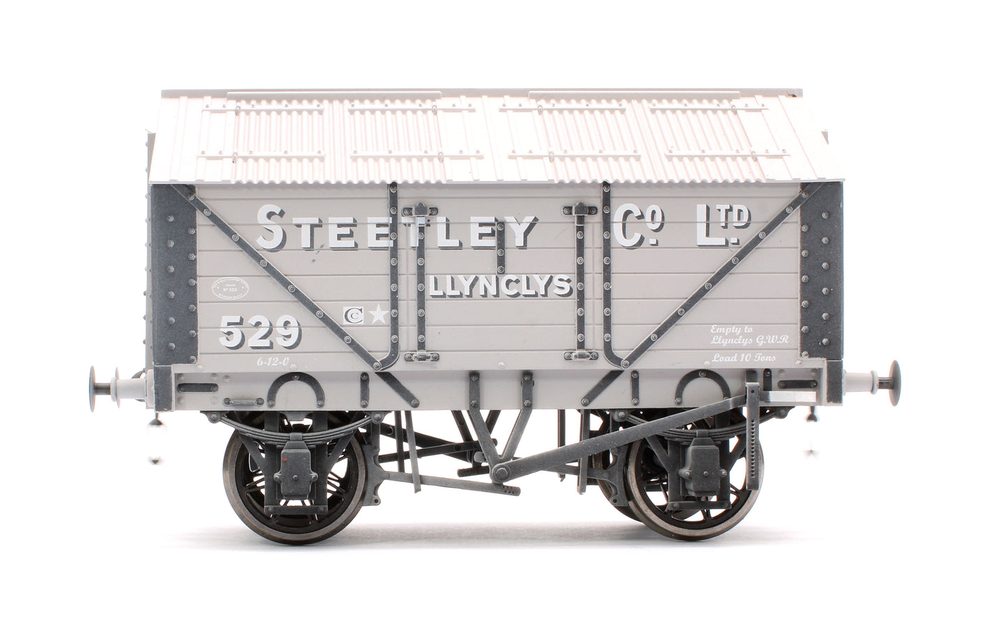 Lime Van Steetley Co Llynclys No. 529 - Weathered