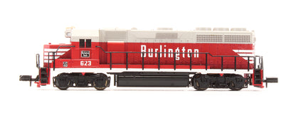 Pre-Owned 48520 GP40 Diesel Locomotive Burlington - Road #623