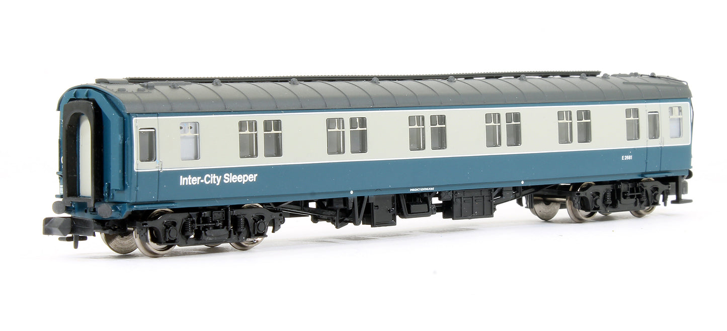 Pre-Owned MK1 SLSTP Coach Sleeping Car Second Class BR Blue & Grey E2681