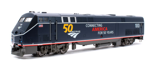 P42 Genesis Amtrak 100 W/Anniversary Logo PhV Diesel Locomotive