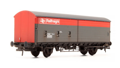 Pre-Owned 38-128 BR VBA Van BR Railfreight Red & Grey 200294 - Renumbered & Custom Weathered