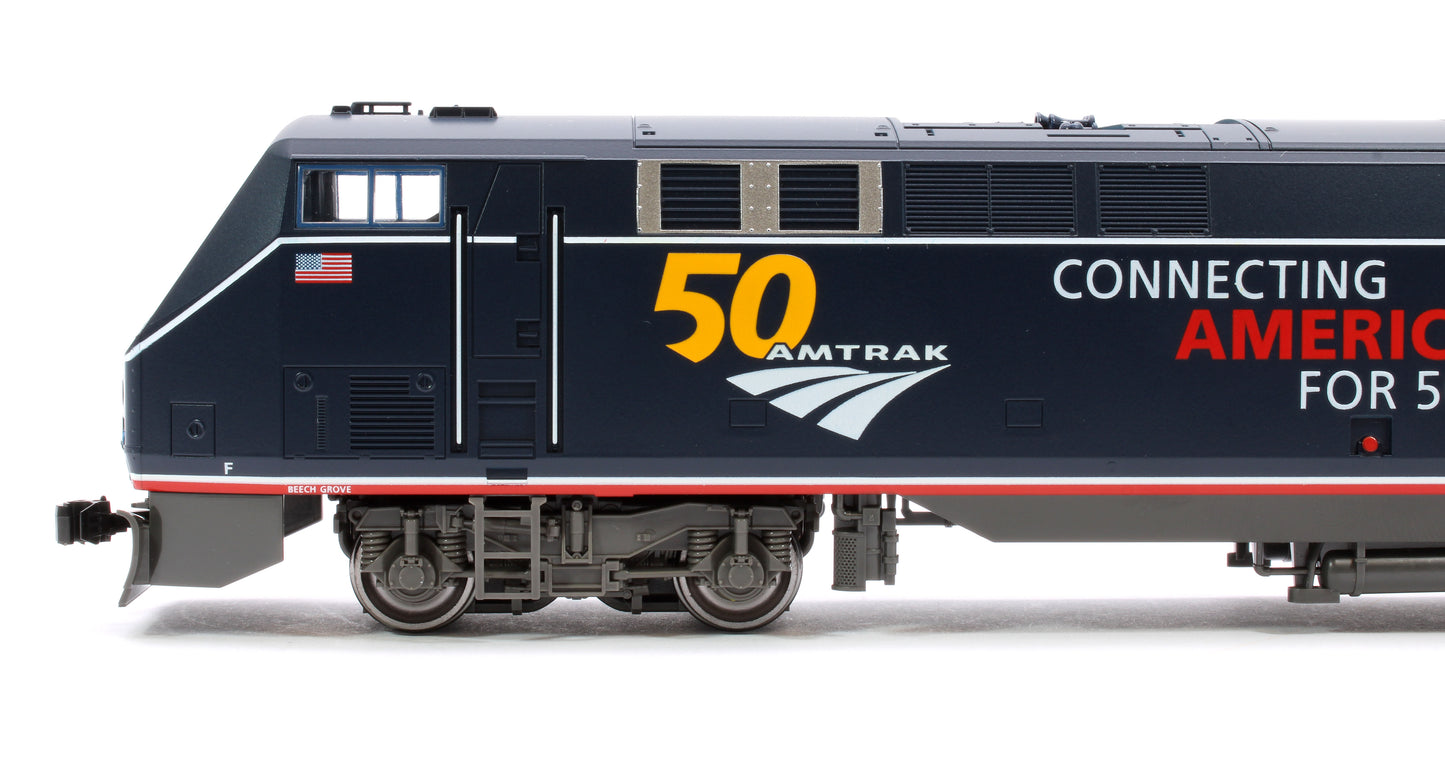 P42 Genesis Amtrak 100 W/Anniversary Logo PhV Diesel Locomotive