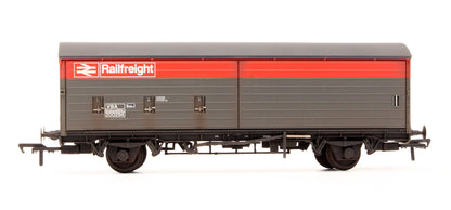 Pre-Owned 38-128 BR VBA Van BR Railfreight Red & Grey 200294 - Renumbered & Custom Weathered
