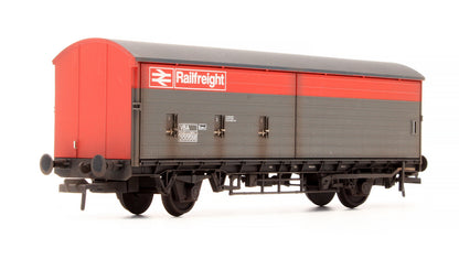 Pre-Owned 38-128 BR VBA Van BR Railfreight Red & Grey 200586 - Renumbered & Custom Weathered