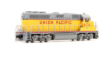 Pre-Owned 48536 GP40 Diesel Locomotive Union Pacific - Road #670