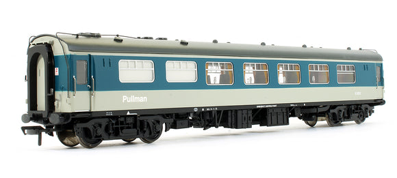 Pre-Owned MK1 Pullman Kitchen First Blue & Grey 'E315E' (With Lighting)