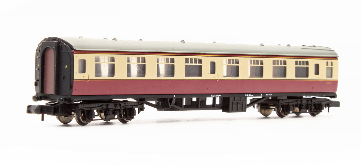 Pre-Owned 374-000 MK1 Open Second SO Coach BR Crimson & Cream 'M3737'