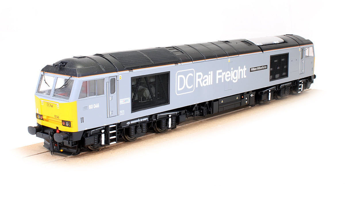 Pre-Owned DC Rail Grey Class 60046 'William Wilberforce' Diesel Locomotive - Exclusive Edition