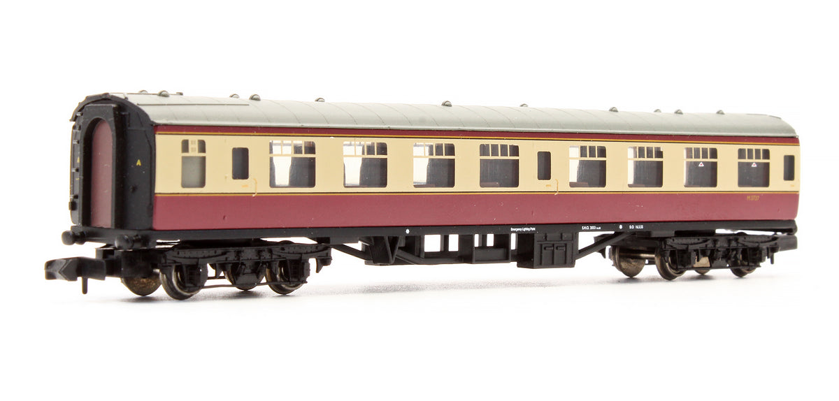 Pre-Owned 374-000 MK1 Open Second SO Coach BR Crimson & Cream 'M3737'