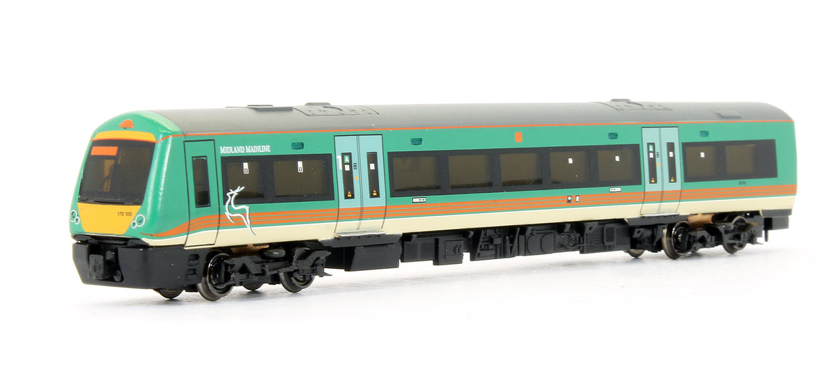 Pre-Owned 170/1 Turbostar 2 Car DMU Midland Mainline - DCC Fitted