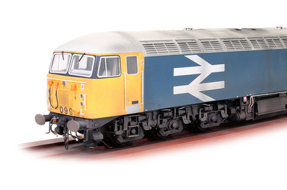 Pre-Owned BR Large Logo Blue Class 56099 (Tinsley) Diesel Locomotive - Custom Weathered