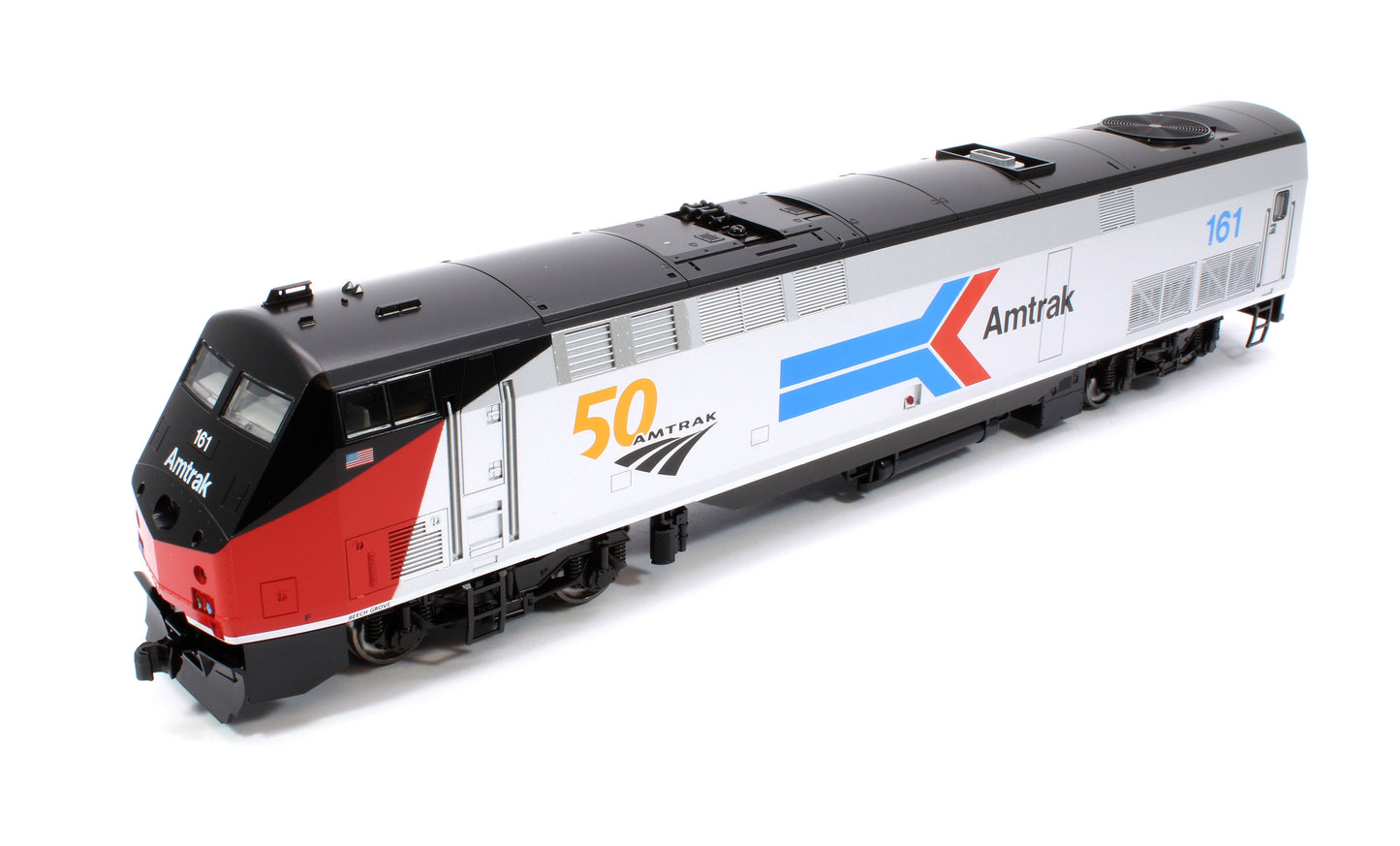 P42 Genesis Amtrak 161 W/Anniversary Logo PhI Diesel Locomotive