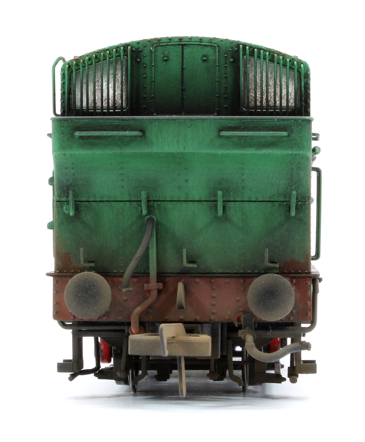 Bespoke Weathered MR-309B Class 16xx 0-6-0PT National Coal Board NCB Green 1607 Steam Locomotive - Heavy Weathering