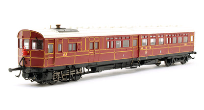 Pre-Owned K2301SF GWR Steam Railmotor "R" Number 93 GWR Crimson Lake - DCC Sound
