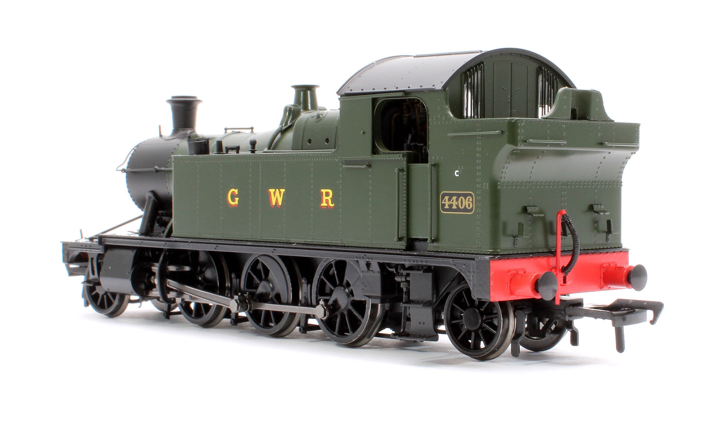 GWR 44XX ‘Small Prairie’ GWR Wartime Green No.4406 2-6-2T Steam Locomotive - DCC Sound