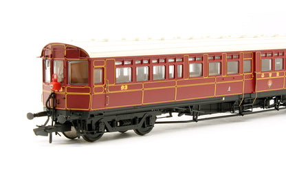 Pre-Owned K2301SF GWR Steam Railmotor "R" Number 93 GWR Crimson Lake - DCC Sound