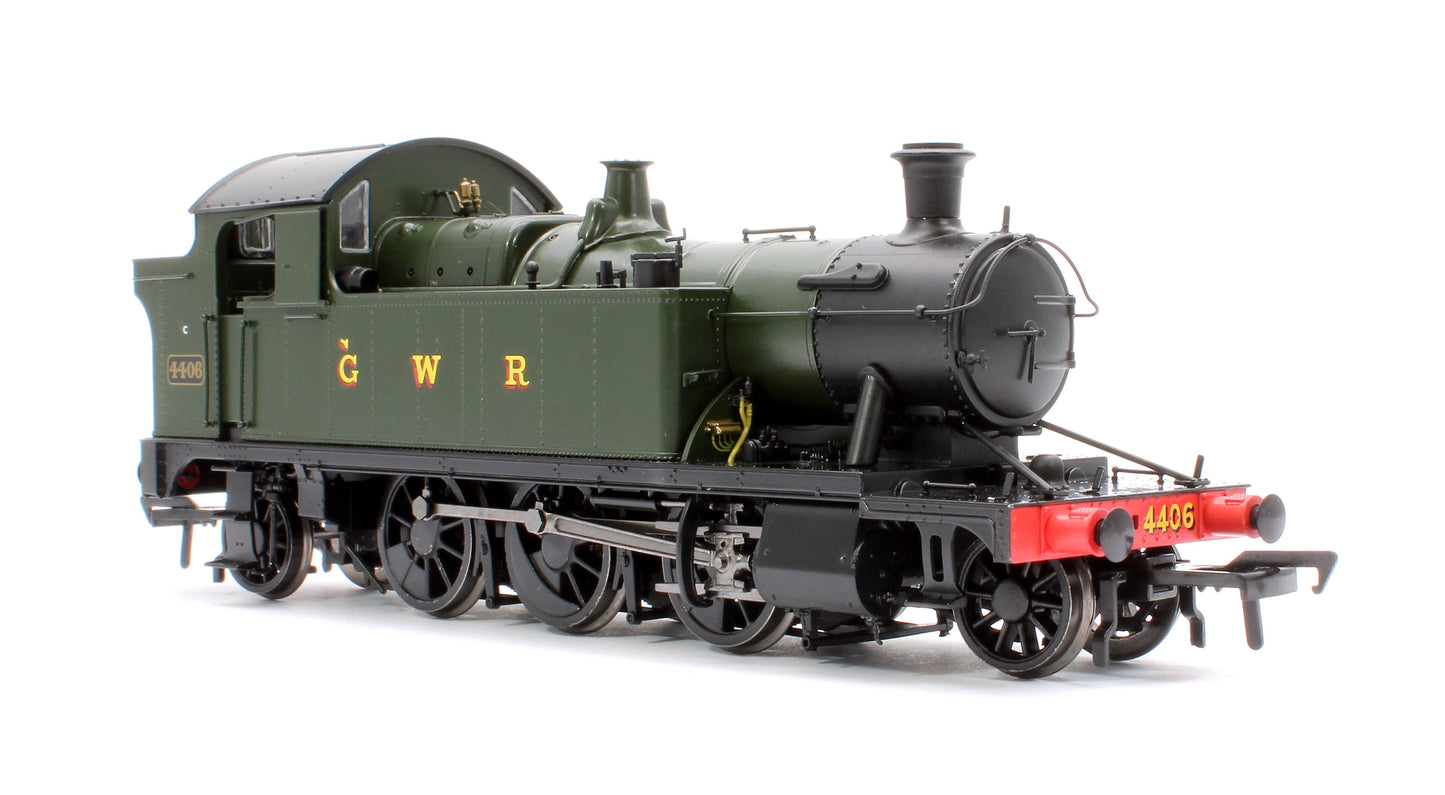 GWR 44XX ‘Small Prairie’ GWR Wartime Green No.4406 2-6-2T Steam Locomotive - DCC Sound