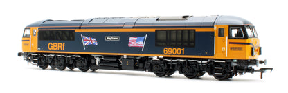 Class 69 69001 'Mayflower' GBRf (UK & US Flags) Diesel Locomotive