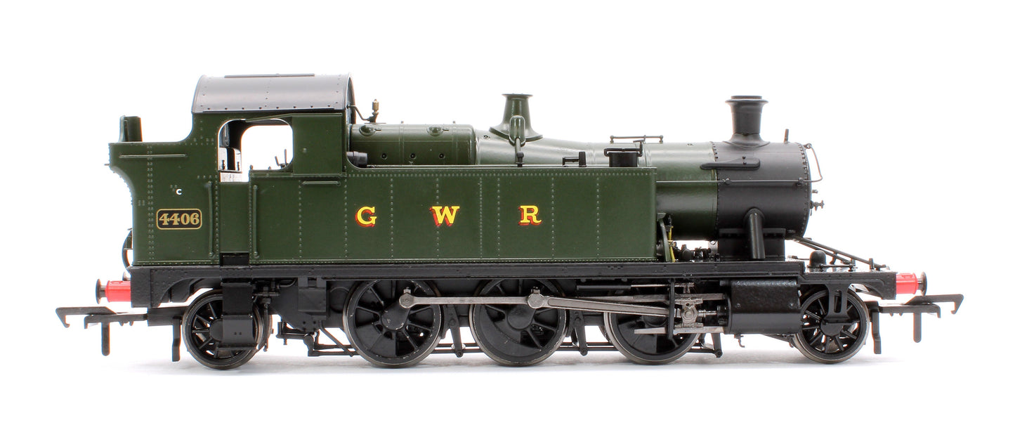 Pre-Owned 951004 GWR 44XX ‘Small Prairie’ GWR Wartime Green No.4406 2-6-2T Steam Locomotive