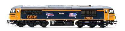 Class 69 69001 'Mayflower' GBRf (UK & US Flags) Diesel Locomotive