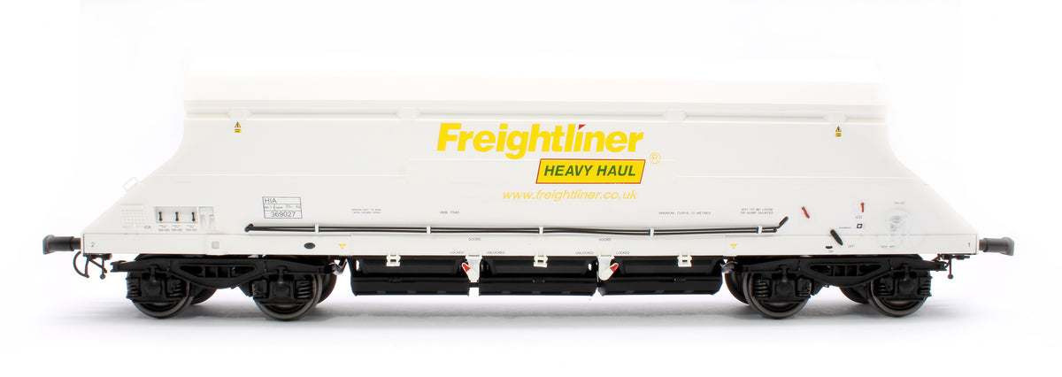 7F-026-001G1 HIA Freightliner Green Heavy Haul Limestone Hopper 369008 Graffiti