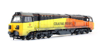 Pre-Owned Class 70 with Air Intake Modifications 70811 Colas Rail Freight Diesel Locomotive - DCC Sound - Custom Weathered