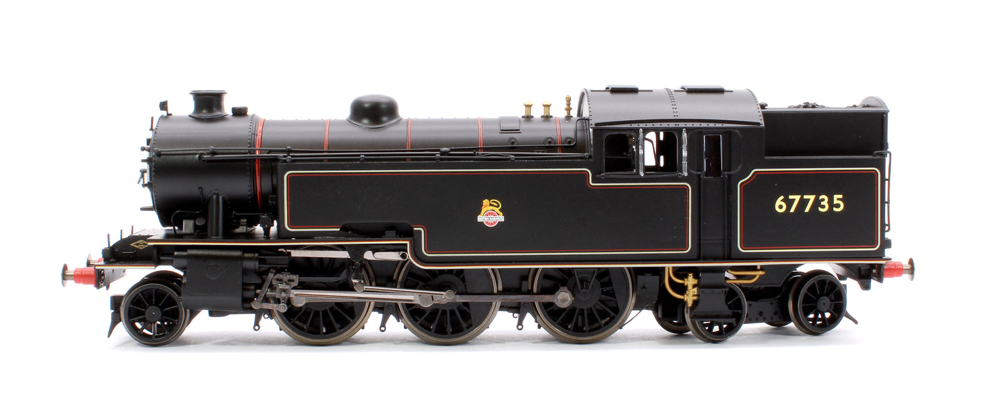 BR Thompson Class L1 BR Black 2-6-4T 67735 Steam Locomotive