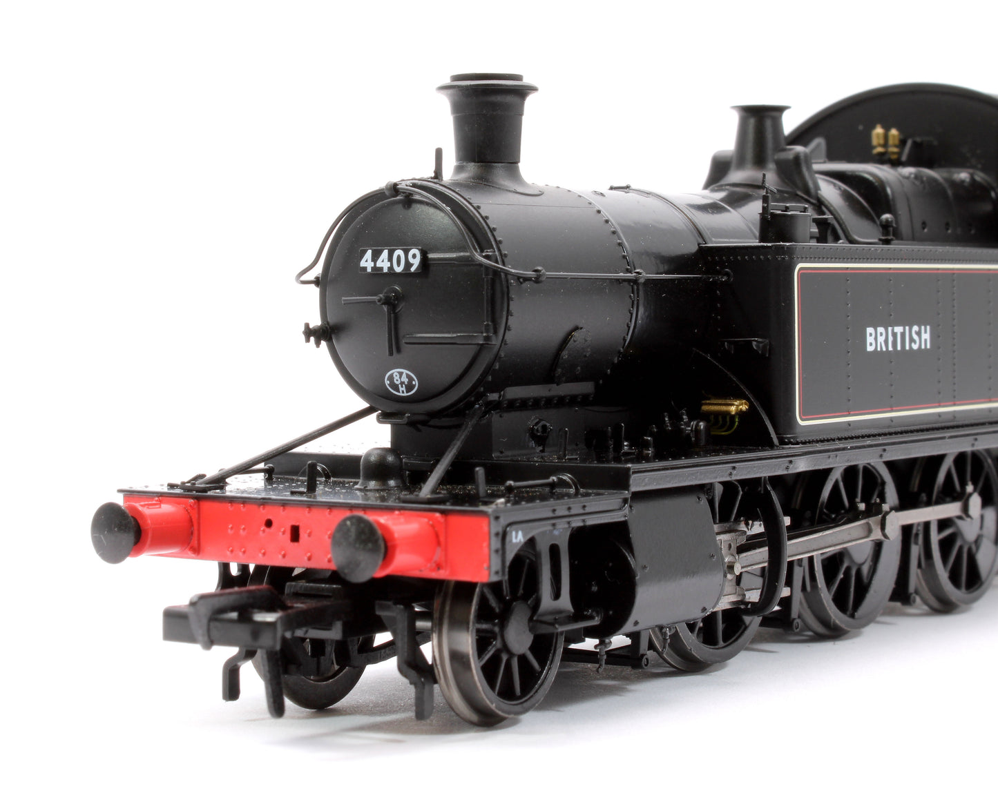 GWR 44XX ‘Small Prairie’ British Railways (sans serif) Lined Black No.4409 2-6-2T Steam Locomotive