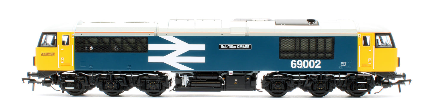 Class 69 69002 'Bob Tiller CM&EE' BR Blue (Large Logo) (GBRf) Diesel Locomotive - DCC Sound