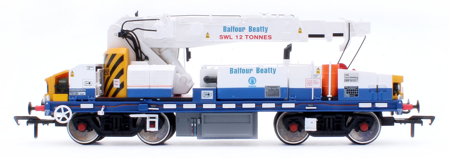 E87109 Plasser 12T YOB Diesel-Hydraulic Crane DRP81517 Balfour Beatty