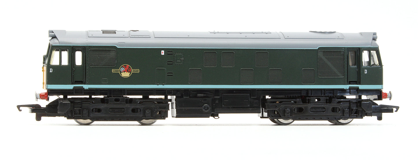 Pre-Owned BR Green Class 25 Unnumbered Diesel Locomotive