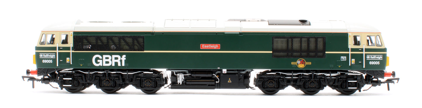 Class 69 69005 'Eastleigh' BR Green (Late Crest) (GBRf) Diesel Locomotive - DCC Sound