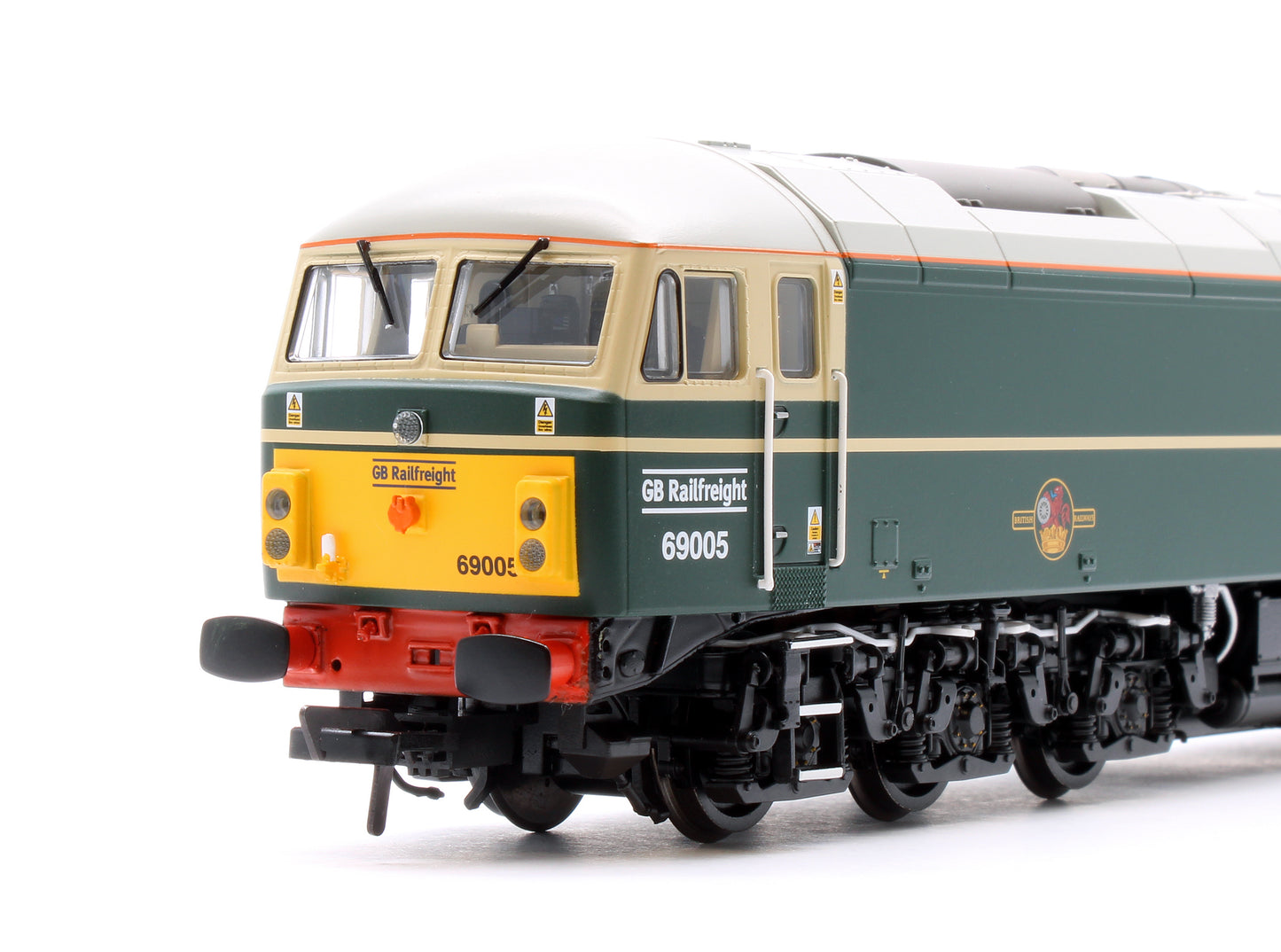 Class 69 69005 'Eastleigh' BR Green (Late Crest) (GBRf) Diesel Locomotive - DCC Sound