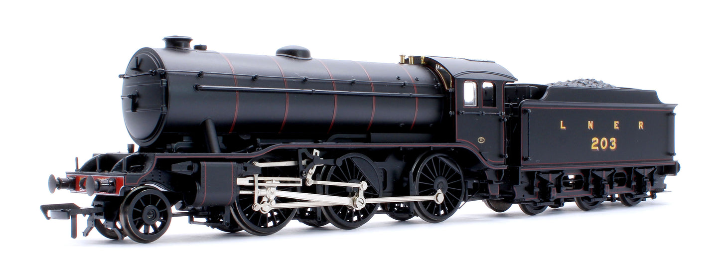 LNER K3 Flared Tender 203 LNER Lined Black Steam Locomotive