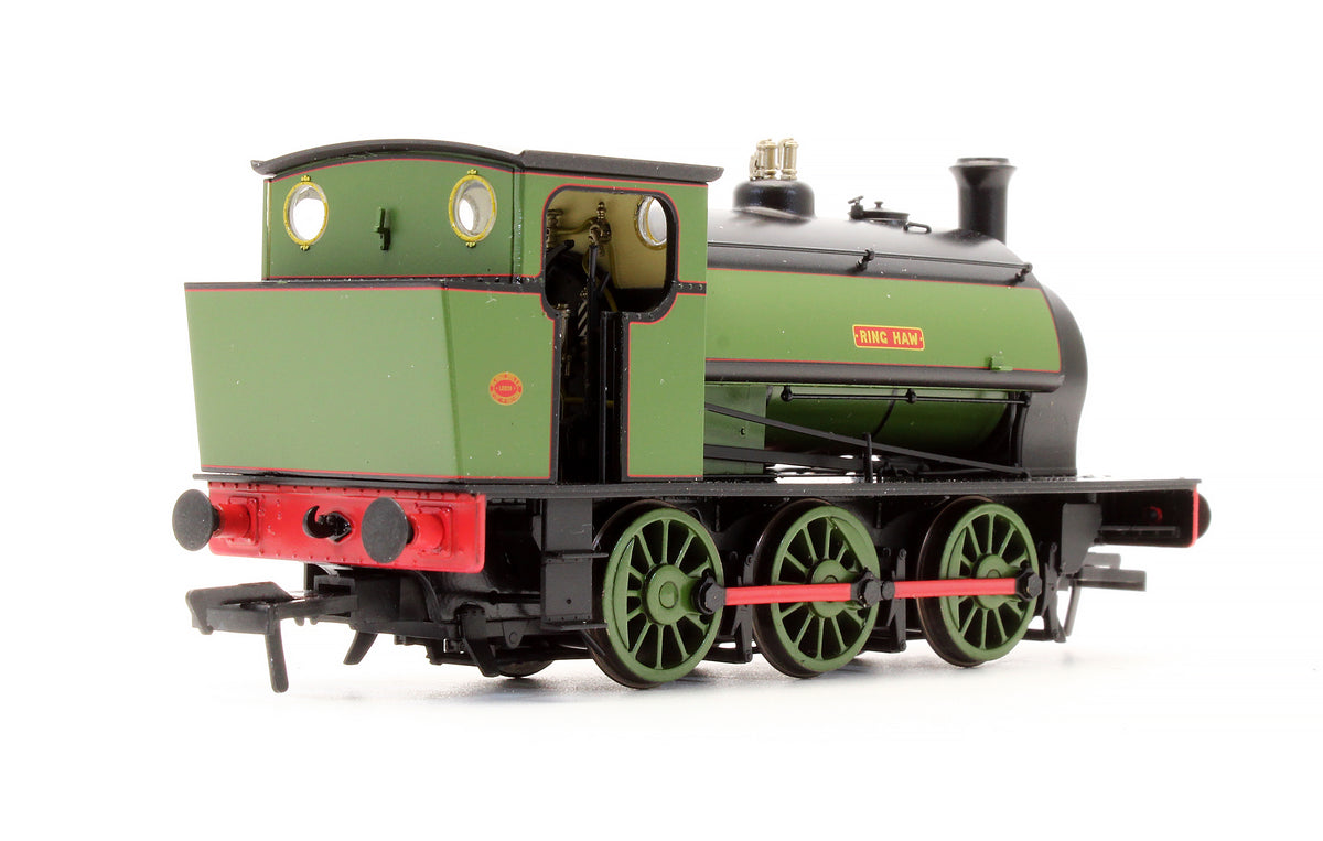 Pre-Owned Hunslet 16IN 0-6-0ST Nassington Green 'Ring Haw' Steam Locomotive - DCC Sound