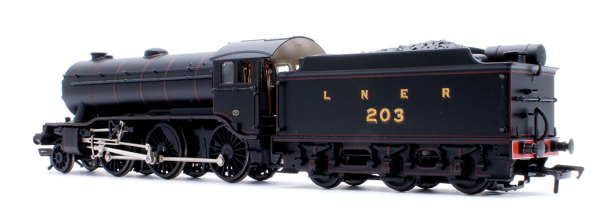 Pre-Owned LNER K3 Flared Tender 203 LNER Lined Black Steam Locomotive