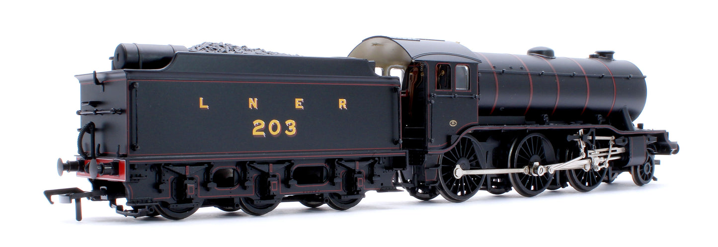 LNER K3 Flared Tender 203 LNER Lined Black Steam Locomotive