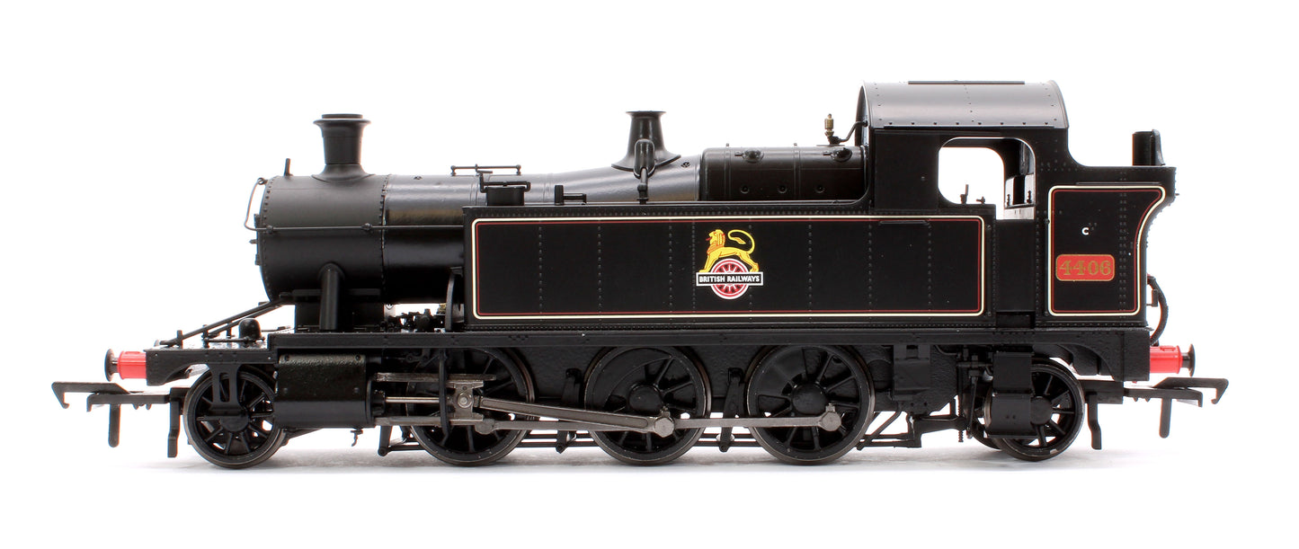 GWR 44XX ‘Small Prairie’ BR Early Crest Lined Black No.4406 2-6-2T Steam Locomotive - DCC Sound