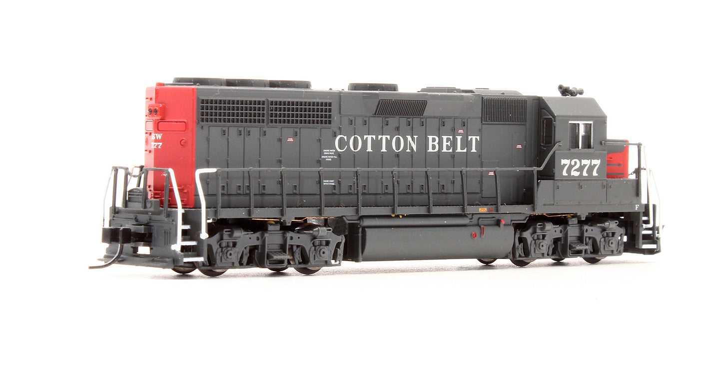 Pre-Owned 53927 GP40 Diesel Locomotive Cotton Belt - Road #7277